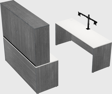 Parallel desk
