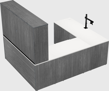 Bureau en u