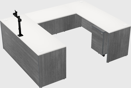 Bureau en u