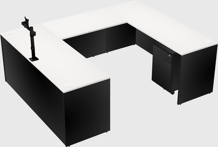 Bureau en u