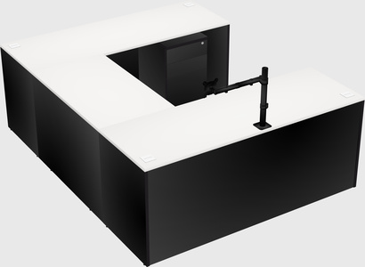 Bureau en u