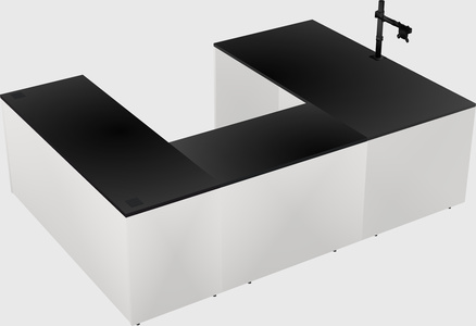 Bureau en u