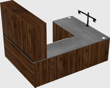 Bureau en u