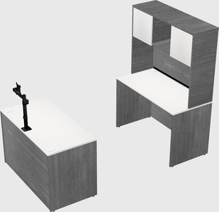 Parallel desk