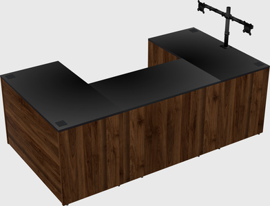 Bureau en u