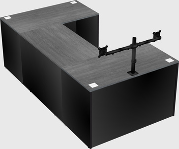 Bureau en u