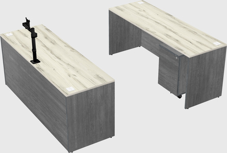 Parallel desk