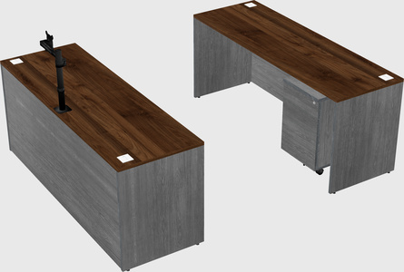 Parallel desk