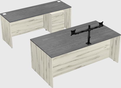 Parallel desk