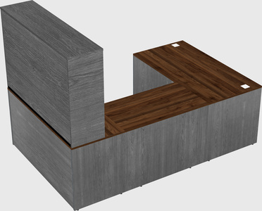 Bureau en u