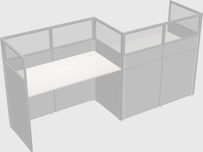 Rectangular cubicles