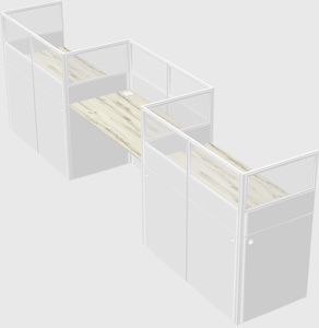 Rectangular cubicles