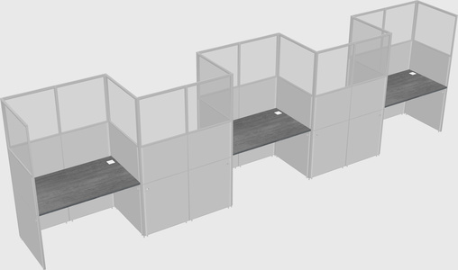 Cabines rectangulaires