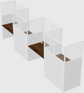 Rectangular cubicles