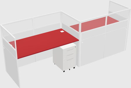 Rectangular cubicles