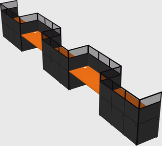 Cabines rectangulaires