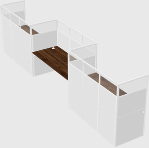 Rectangular cubicles