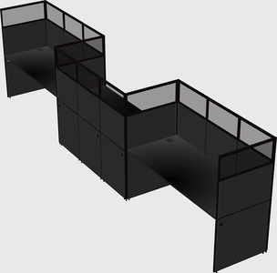 Cabines rectangulaires