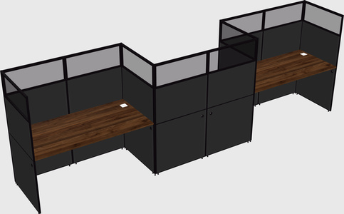Rectangular cubicles
