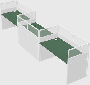 Rectangular cubicles