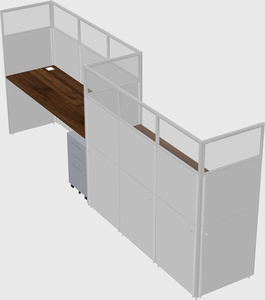 Rectangular cubicles