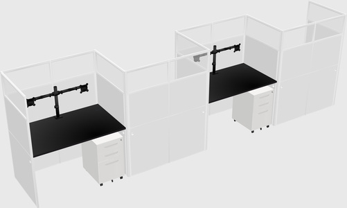 Rectangular cubicles