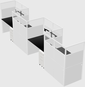 Rectangular cubicles