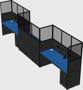 Cabines rectangulaires
