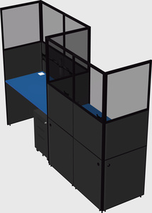 Rectangular cubicles