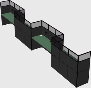Cabines rectangulaires