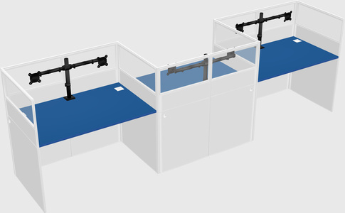 Rectangular cubicles