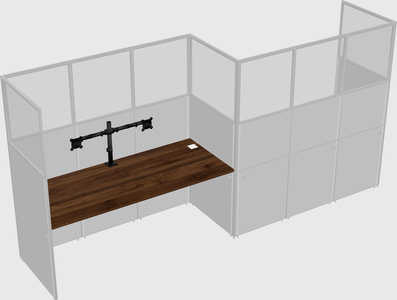 Rectangular cubicles