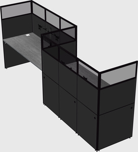 Rectangular cubicles