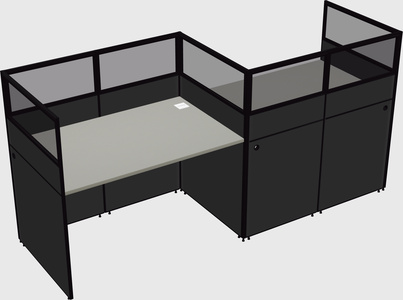 Rectangular cubicles