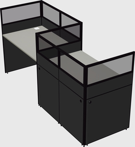 Rectangular cubicles