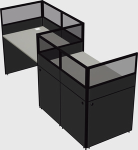 Rectangular cubicles