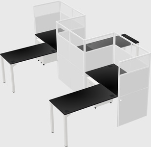 Cabines en l