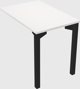 Desk return - metal base - wooden & panel systems