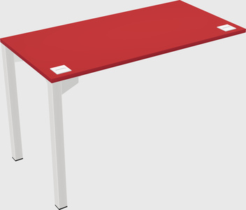 Desk return - metal base - wooden & panel systems