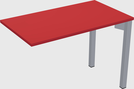 Desk return - metal base - wooden & panel systems