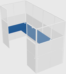 Cabine en u