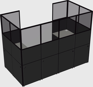 Cabine en u