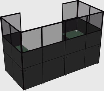 Cabine en u