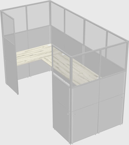 Cabine en u