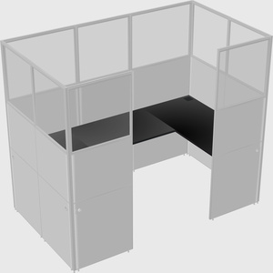 Cabine en u