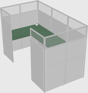 Cabine en u
