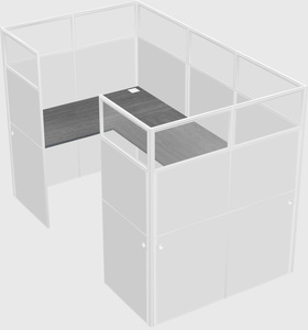 Cabine en u