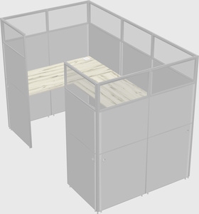 Cabine en u