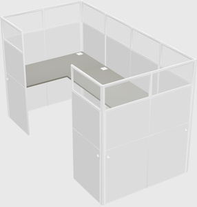 Cabine en u