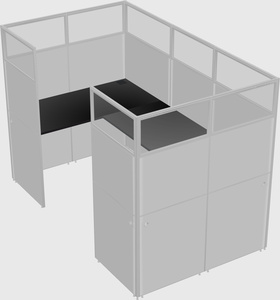 Cabine en u